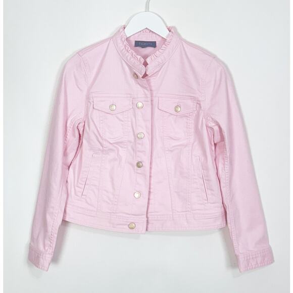 Talbots Feminine Collar Jean Jacket - Picture 2 of 8